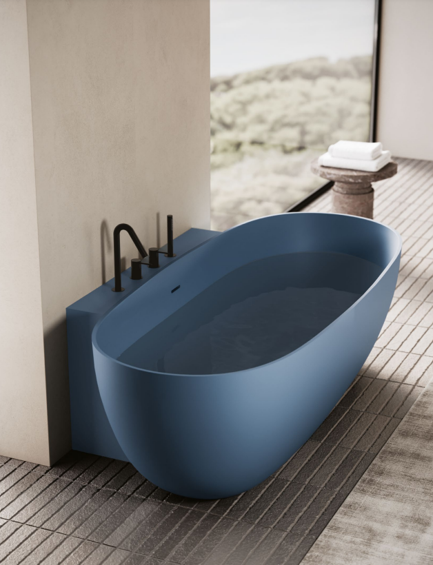 BAIGNOIRE DESIGN ELLISSE COBALTO