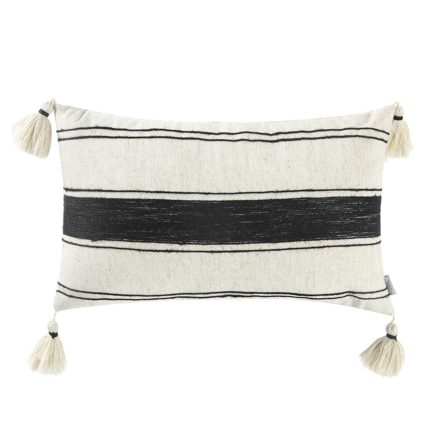 Housse de coussin Janna Noir